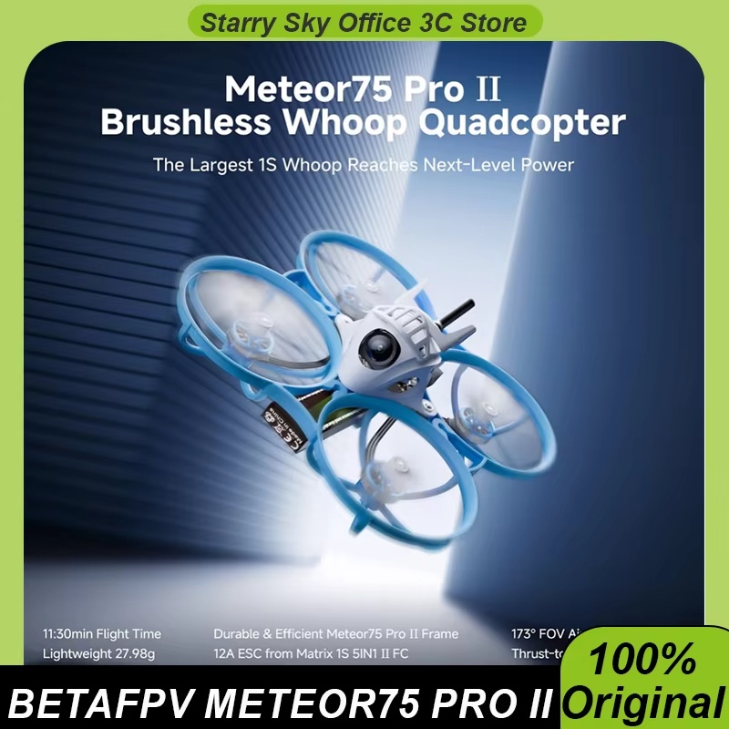 Drone Kit With Camera - BETAFPV Meteor75 Pro II、Meteor65 Pro II、ブラシレスモーター搭載の小型クアッドコプター、170