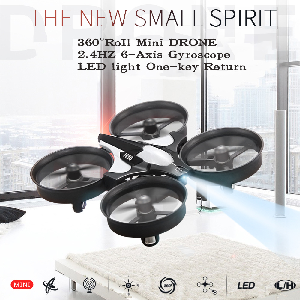 JJRC H36 ミニドローン 2.4G 6軸ヘッドレスモー - Drone Kit With Camera のレビューと価格