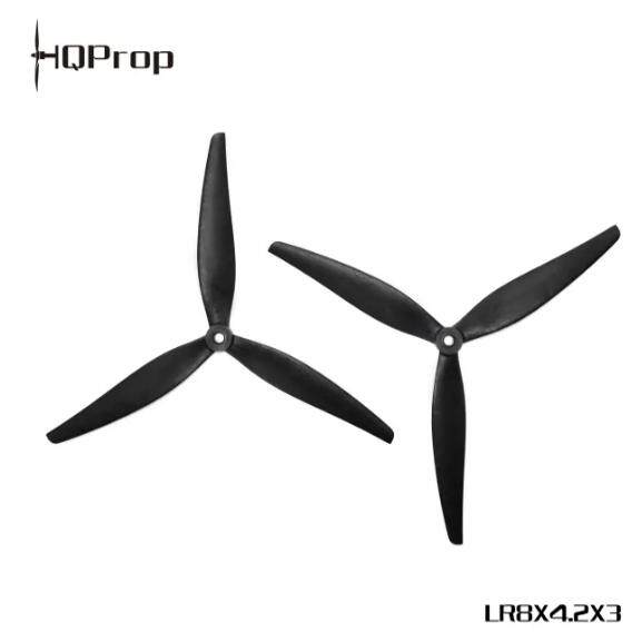 2ペア HQProp LR8X4.2X3 GRN 8インチ  - Drone Kit Long Range のレビューと価格
