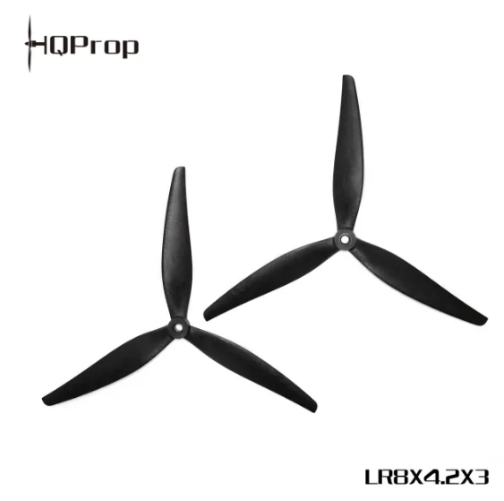 2ペア HQProp LR8X4.2X3 GRN 8インチ  - Drone Kit Long Range のレビューと価格